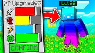 Minecraft Manhunt, But XP Upgrades Me...