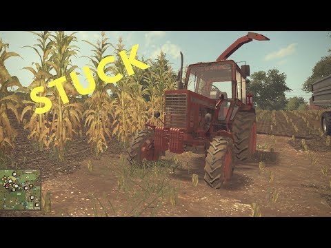 Farming Simulator 2017 | Timelapse | A successful farm | #4 | Corn silage and stuck in mud