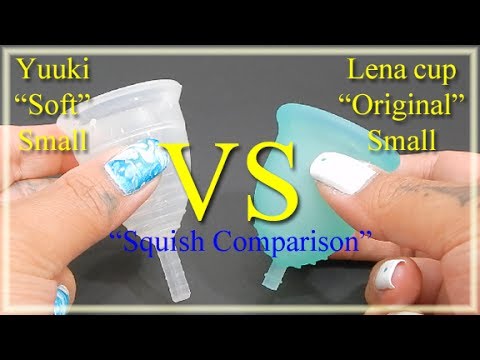Yuuki Soft Sm vs Lena Original Sm "Squish" - Menstrual Cups