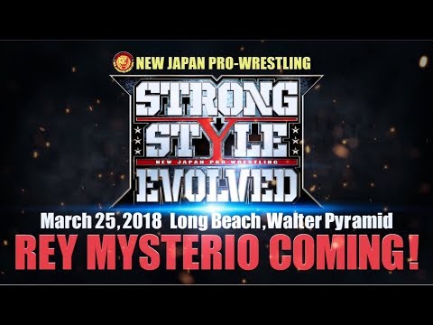 Rey Mysterio Makes An Appearance At ‘Strong Style Evolved’, Says He Will Come Back To Wrestle For New Japan