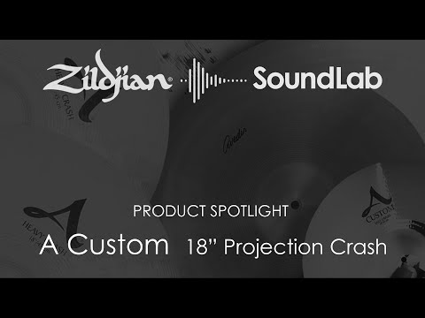 Zildjian 18 Inch A Custom Projection Crash Cymbal A20584 642388107393 image 6