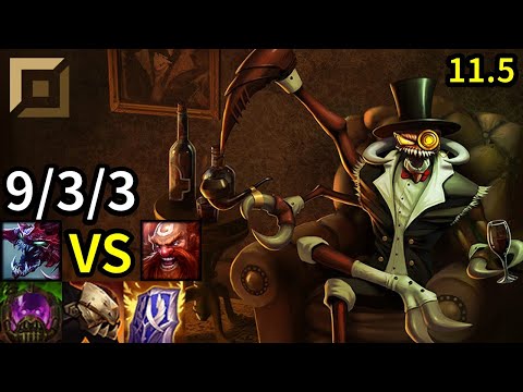 Cho'Gath Top vs Gragas - KR Grandmaster | Patch 11.5