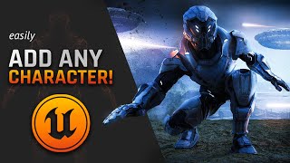 Download the video "Add Characters to Unreal Engine Games - Beginner Tutorial"