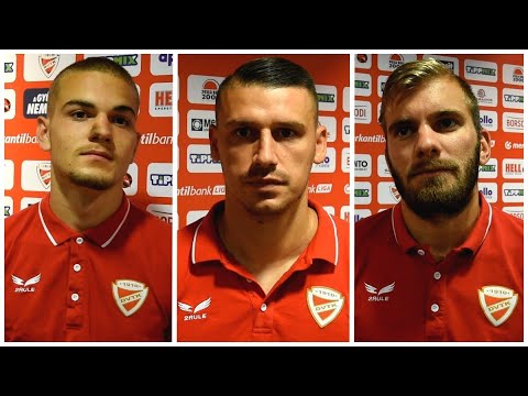 "Nem vagyunk elégedettek a döntetlennel" | 2021. augusztus 16. | DVTK TV