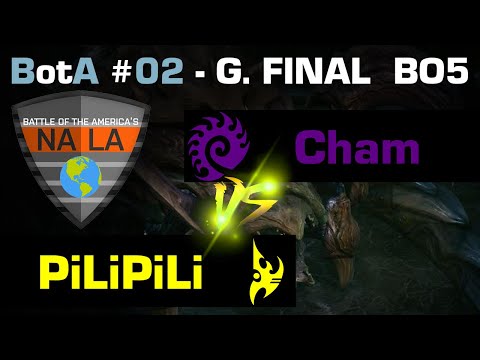 StarCraft 2 - Cham vs PiLiPiLi (ZvP) BO5 - GRANDE FINAL - Battle of the Americas #02 [PT-BR]