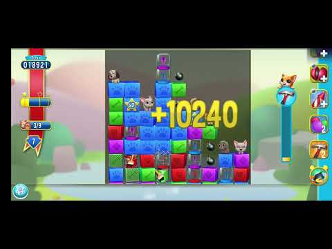 PET RESCUE SAGA LEVEL 6125 ~ No boosters