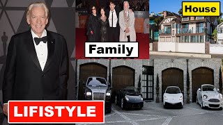 Donald Sutherland's Biography & Family, Parents, Brother, Sister, Wife, Kids & Net Wroth video