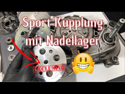 Tuning Simson M53 Motor: Kupplung umbau auf Nadel gelagerte Druckplatte ZT Tuning & Ronge Motorsport
