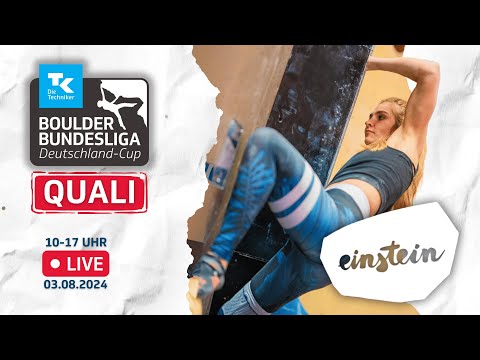 🔴 BOULDERN LIVE: Qualifikation 1. Deutschland Cup | Saison 24/25 #bouldering #competition