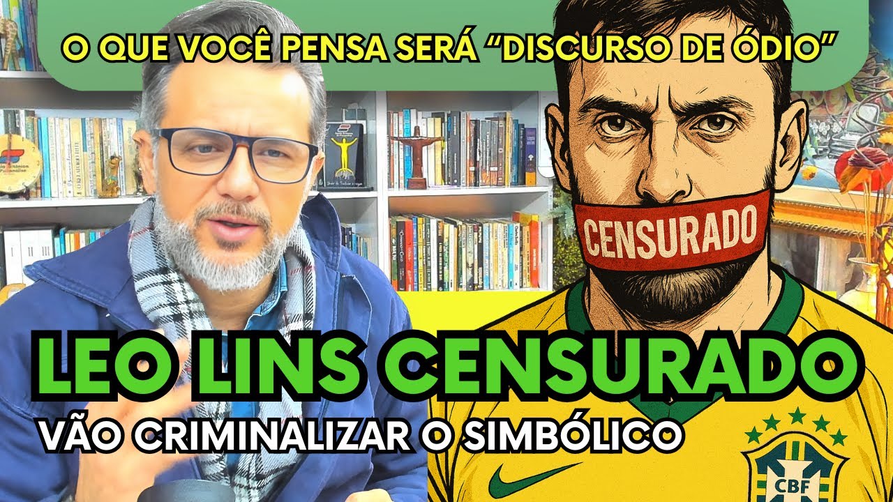 O Fim da Liberdade de Expressão? Censura no Brasil a todo vapor!