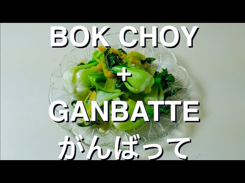 Easy Bok Choy Recipe | Ganbatte