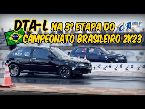 Categoria DTA-L na 3ª Etapa do Campeoanto Brasileiro de Arrancada 2023 #arenarace