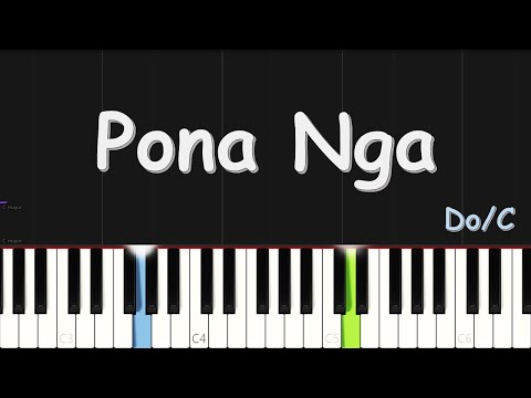 Shaddaï Ndombaxe x Rosny Kayiba – Pona Nga | EASY PIANO TUTORIAL BY Extreme Midi