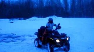preview picture of video 'atv snow trip 3'