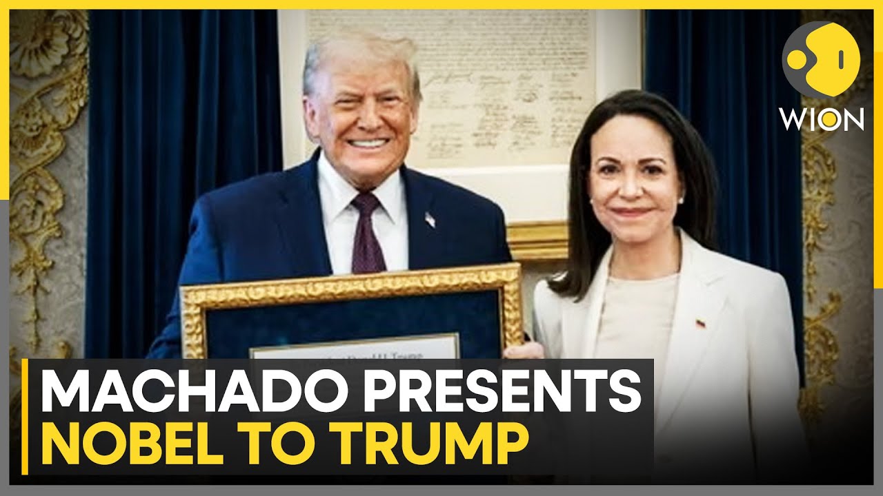 Machado Says Venezuelans Can Count on US President | WION NEWS
