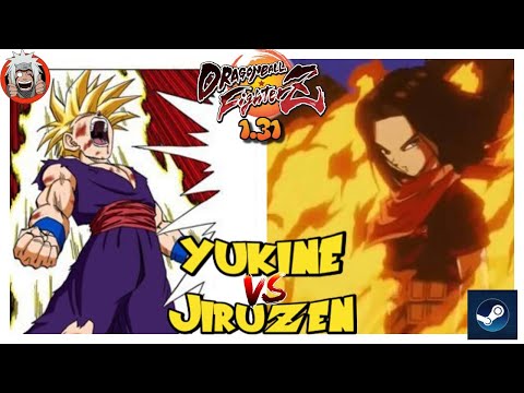 DBFZ Jiruzen vs Yukine - (TGohan, Cell, Goku) vs (GokuSSB, VegetoSSB, A17) Ver 1.31