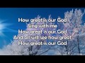 How Great Is Our God - Lyric Video HD 