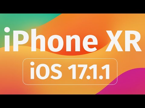 How to Update to iOS 17.1.1 - iPhone XR