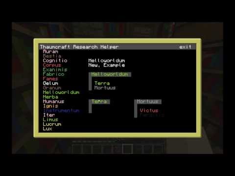 Computercraft - Thaumcraft Research Helper