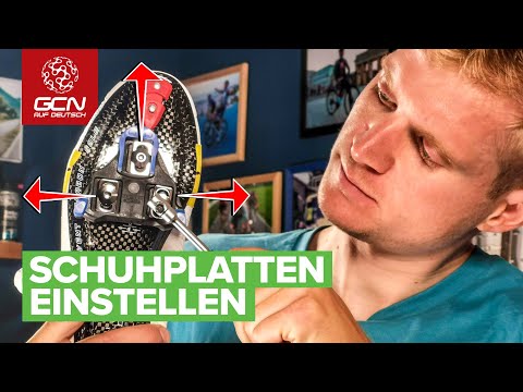 Wie man seine Schuhplatten richtig einstellt (Shimano SPD SL)