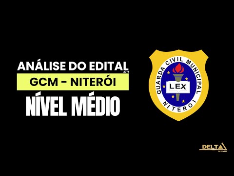 ⭐ GCM NITERÓI 2023 - Análise do último edital 🚨