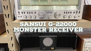 Video thumbnail for Sansui G-22000 Receiver by Orangeville Audio by BobWilson84