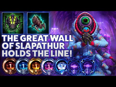 Abathur Monstrosity - THE GREAT WALL OF SLAPATHUR HOLDS THE LINE! - Bronze 2 Grandmaster S2 2023
