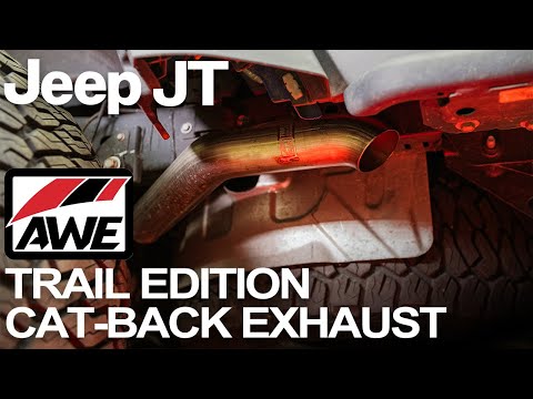 AWE Trail Edition Cat-Back Exhaust - 3.6 Jeep Gladiator JT Install & Overview