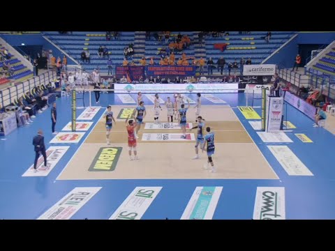 Yuasa Battery Grottazzolina vs. Allianz Milano - Superlega Credem Banca VBTV Match Highlights