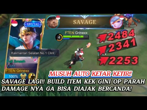 SAVAGE!!! ITEM TERBAIK DAN TERBARU CLINT 2022 DAMAGE UP TO 2000+ !!