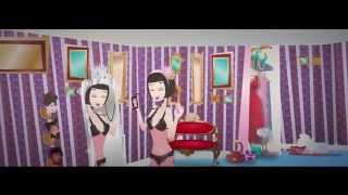 Bart & Baker featuring Dimie Cat & Hailey Tuck " Supermarket" ( animation)