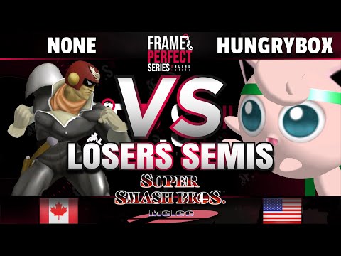FPS5 Online - GG | n0ne (Captain Falcon) vs. Liquid | Hungrybox (Jigglypuff) - Melee Losers Semis