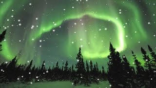 Beautiful Winter Music - Aurora Borealis