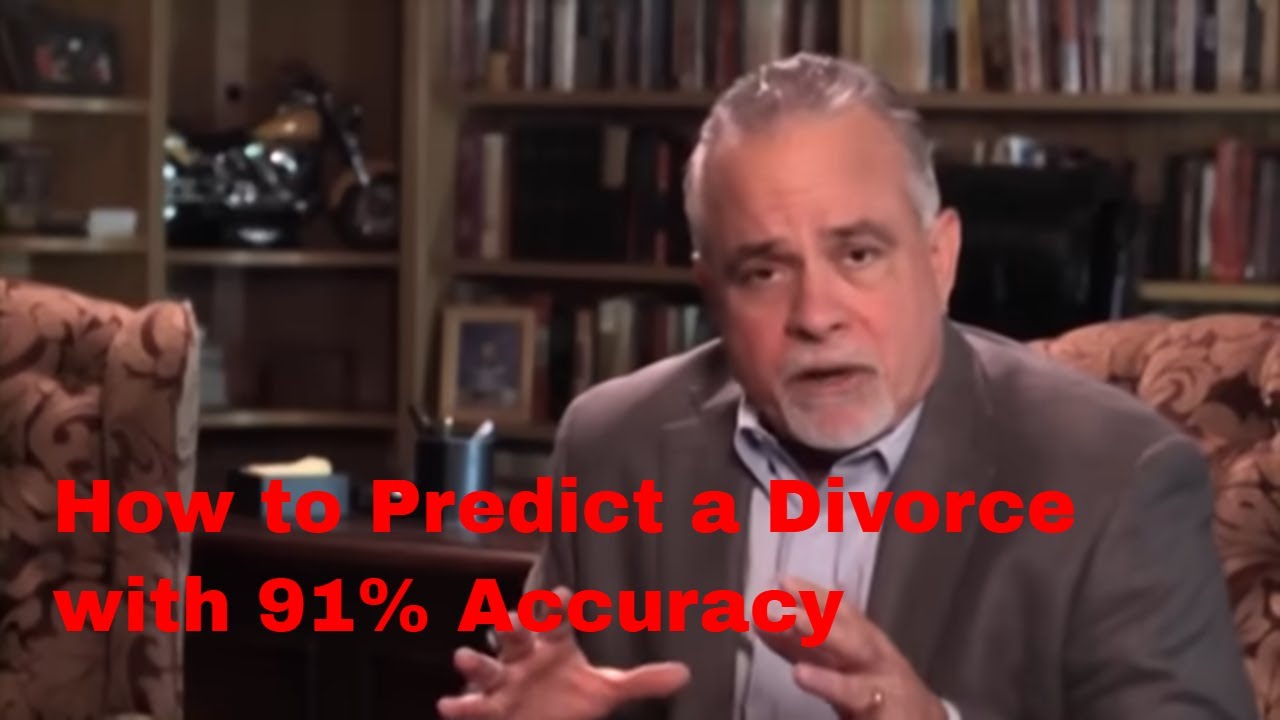How to Predict a Divorce with 91% Accuracy