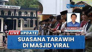 Momen Pelaksanaan Tarawih di Masjid Al-Munawwarah Tekangon Aceh Tengah yang Viral di Media Sosial