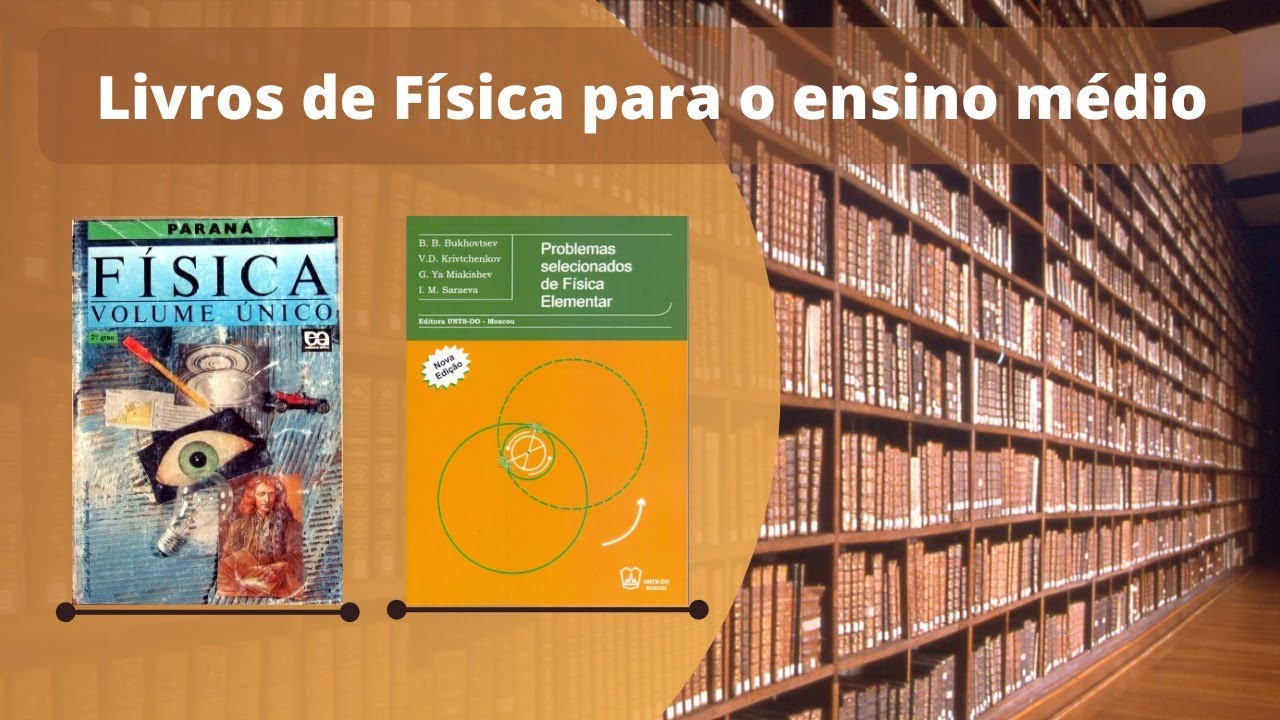 Livros de Física para o ensino médio