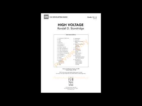 High Voltage - Randall D. Standridge