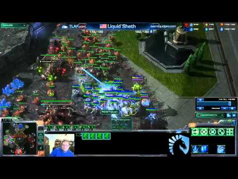 Liquid Sheth - cool neural recall into base - SC2 HotS Beta