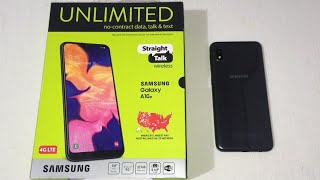 Samsung Galaxy A10e Unboxing And First Look (Straight Talk)