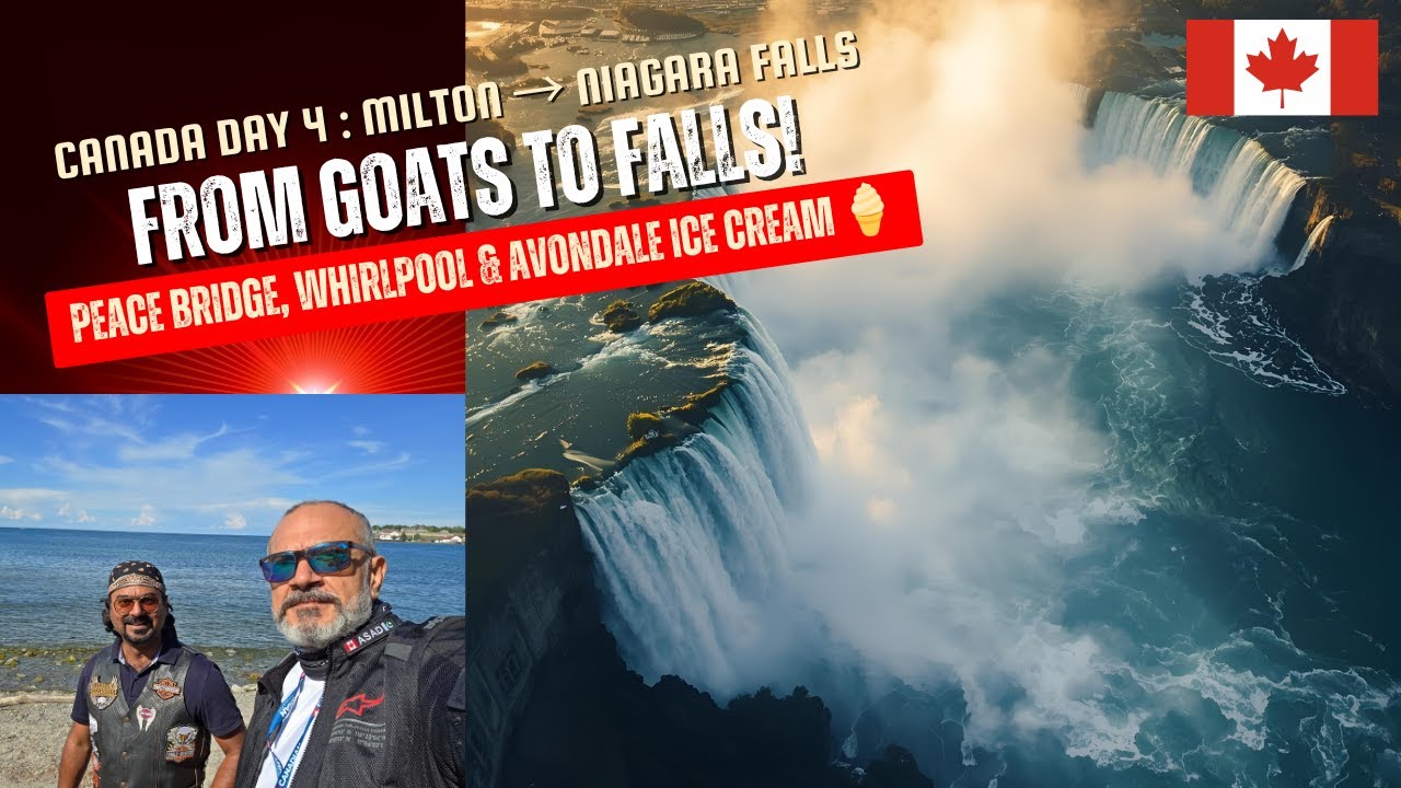 Niagara River Ride — Ontario's Most Scenic Road with Local Legend Aurangzeb — watch the ride video