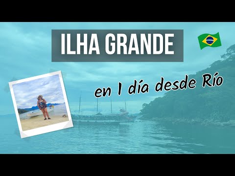 Tour a ILHA GRANDE ️ desde RÍO DE JANEIRO | ¿Vale la pena?  | Excursión a ANGRA DOS REIS en 1 día