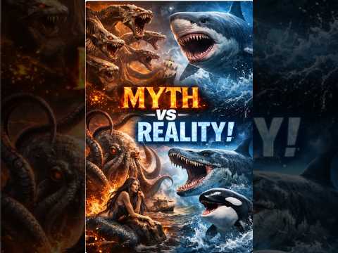 The battle of Myth vs Reality #mythvsreality #seamonster #epicbattle #whowouldwin #deepsea
