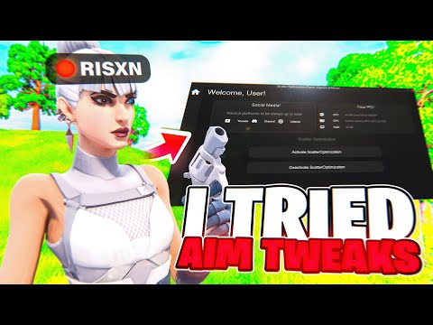 How to get BETTER Aim in Fortnite INSTANTLY🔧 (RISXN Precision Tweaks)