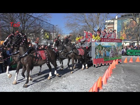 Presentazione carri da getto  - seconda parte - Carnevale Ivrea 2023