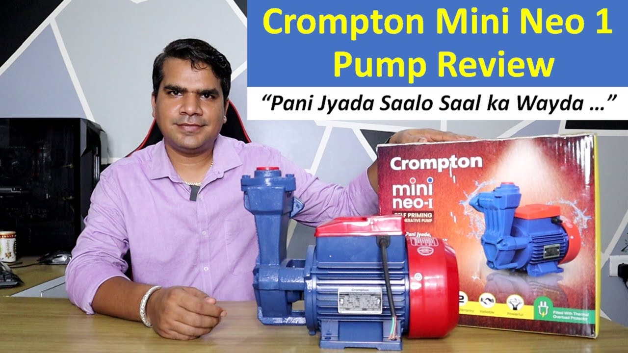 Watch video Crompton Mini Neo 1 Pump Full Review | Best Water Pump In Market 2022 | Now Crompton Mini Neo 1 Pump Full Review | Best Water Pump In Market 2022 |