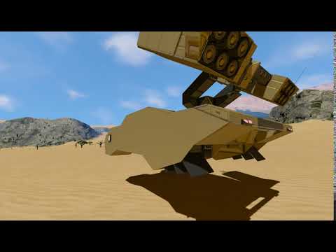 Space Engineers Hover MLRS GDI Thruster Vents