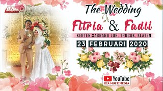 Download lagu PERNIKAHAN FITRIA & FADLI // RIA MULTIMEDIA mp3