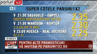 Super cotele UN PONT PE ZI: 3 variante pentru vineri!