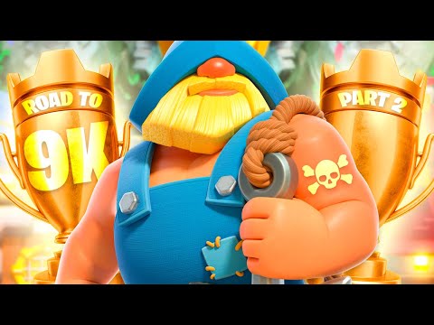 Road to 9000 trophies(part 2)🏆