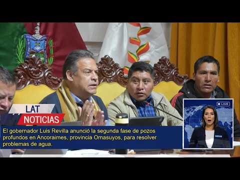Gobernación de La Paz impulsa el desarrollo hídrico y educativo en Ancoraimes